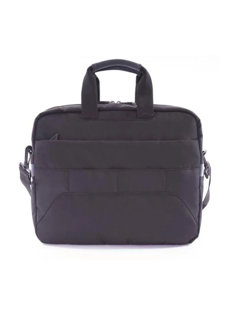 American Tourister  Amber 15.6" Laptop Briefcase Briefcase 100% Polyester, Blue|Quick Access Pocket|Adjustable Strap|Smart Sleeve - 1 Year International Warranty  | Best Price UAE